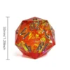 Titan D20 Orange Glitter (33mm)