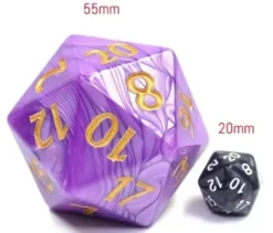 Titan D20 Purple Pearl (55mm)