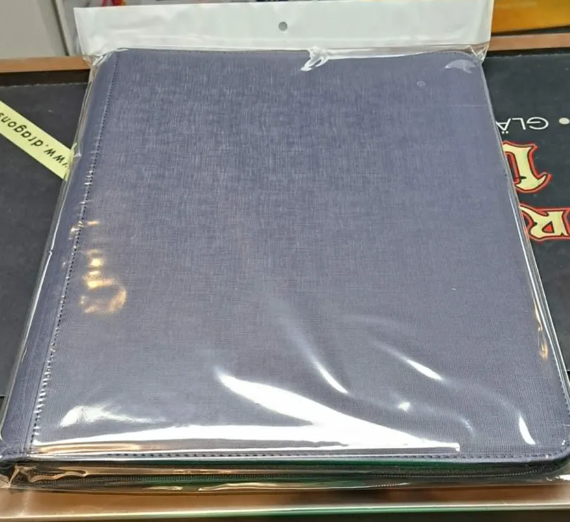 Toploader Zip Cardbinder 9-Pocket (252 cards) Dark Blue