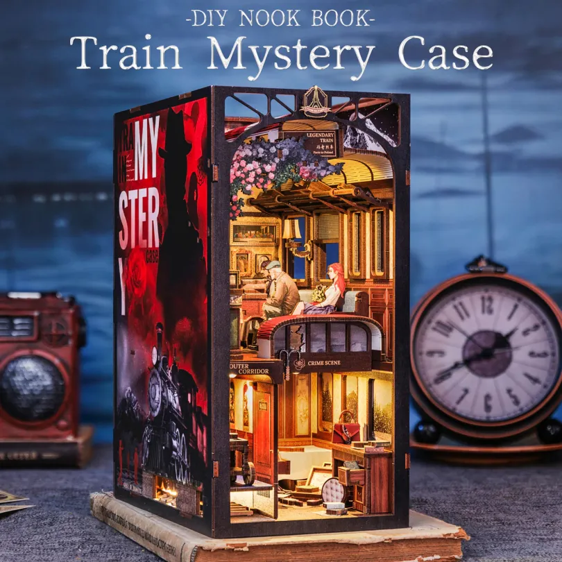 Train Mystery - Book Nook Kit - CuteBee