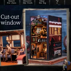 Train Mystery - Book Nook Kit - CuteBee