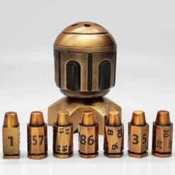 Tärning för dnd/rollspel - Bomb Dice Dark Gold