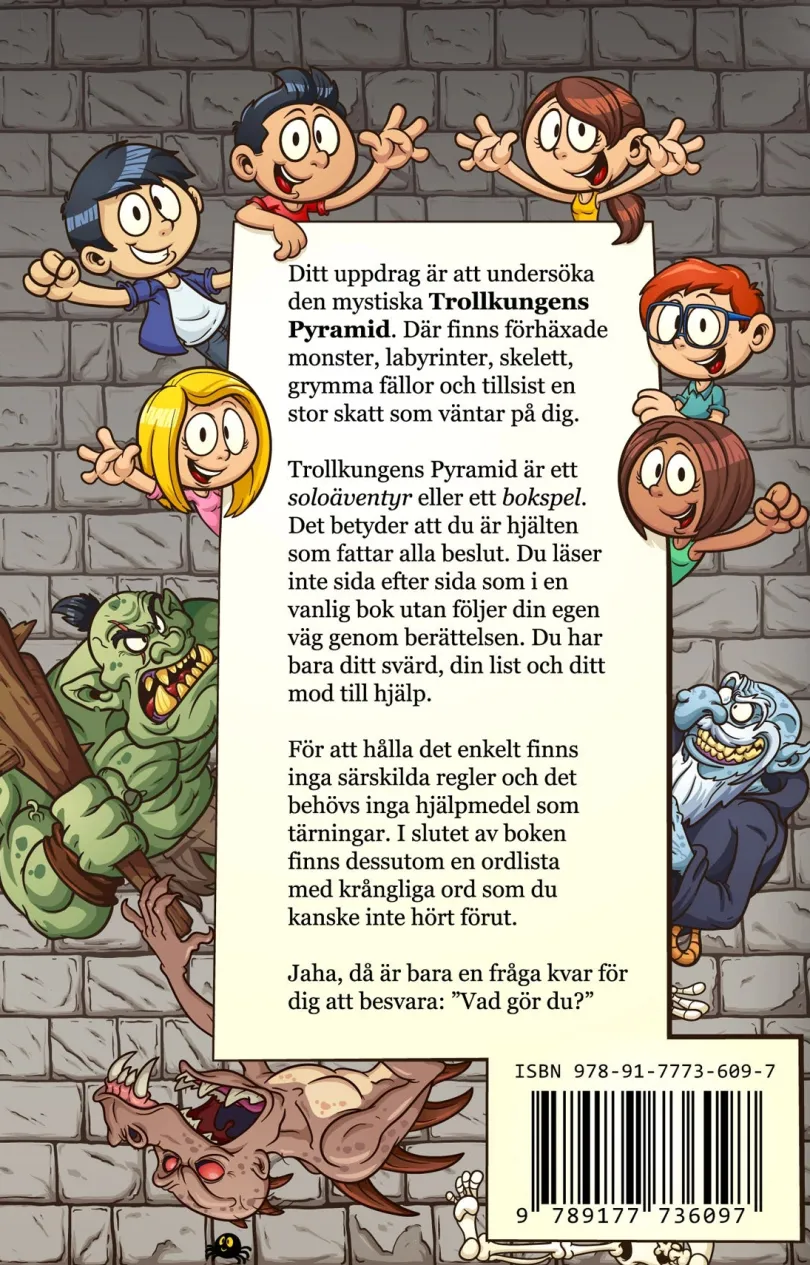 Trollkungens pyramid - Ett soloäventyr för blodtörstiga barn