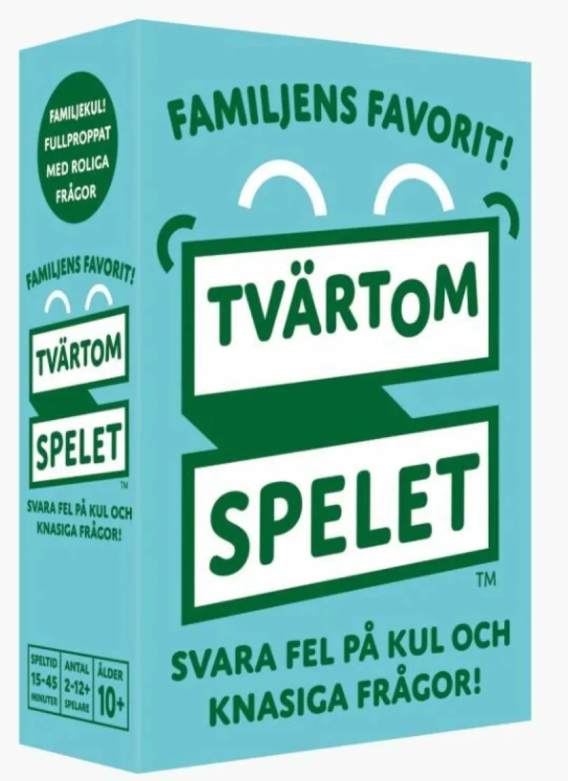 Tvärtomspelet – Familjens favorit!