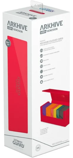 Ultimate Guard Arkhive 400+ Xenoskin - Red