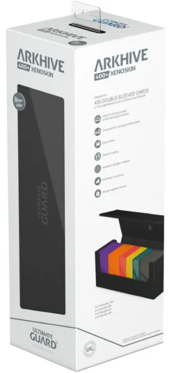 Ultimate Guard Arkhive 400+ Xenoskin - Black