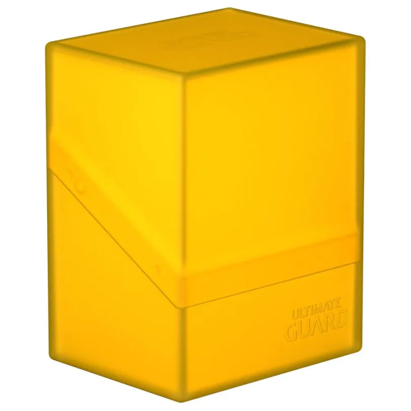 Ultimate Guard Boulder™ Deck Case 80+ Standard Size Amber
