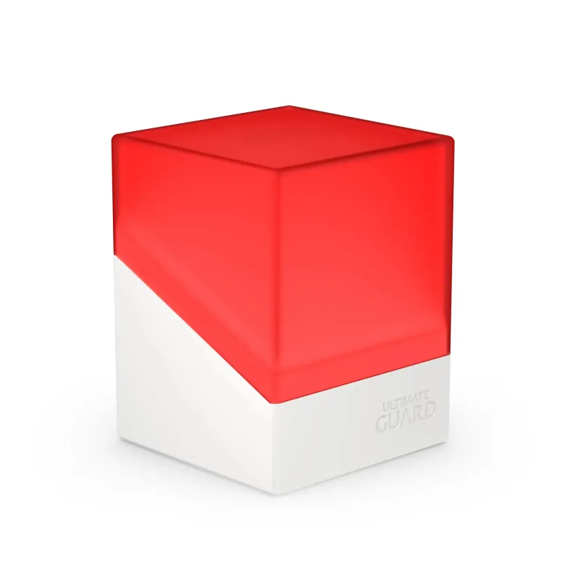 Ultimate Guard Boulder Deck Case 100+ SYNERGY Red/White