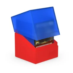 Ultimate Guard Boulder Deck Case 100+ SYNERGY Blue/Red