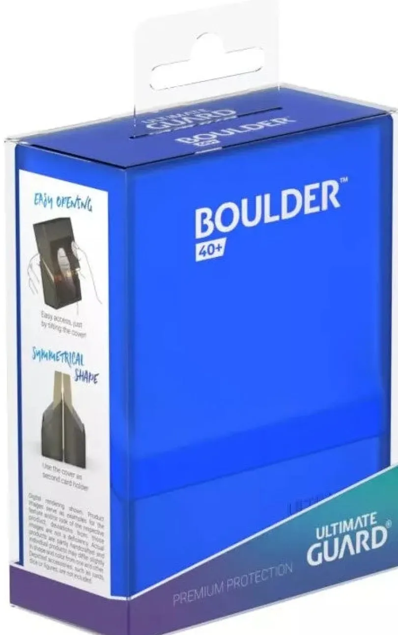 Ultimate Guard Boulder Deck Case 40+ Standard Size Sapphire