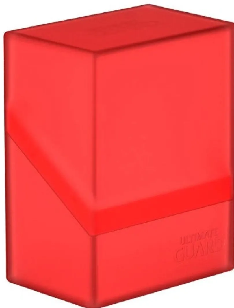 Ultimate Guard Boulder Deck Case 60+ Standard Size Ruby