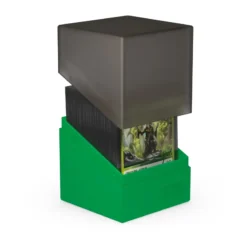 Ultimate Guard Boulder Deck Case 100 Synergy Blackgreen Ultimate Guard