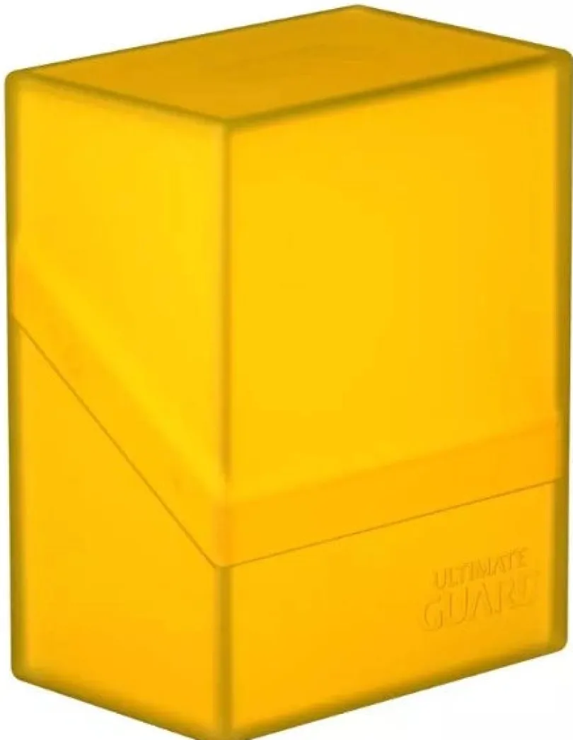 Ultimate Guard Boulder™ Deck Case 60+ Standard Size Amber