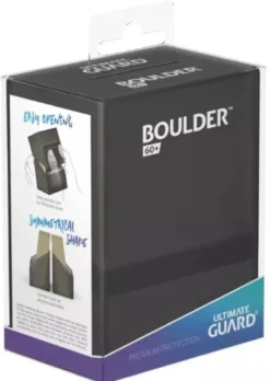 Ultimate Guard Boulder™ Deck Case 60+ Standard Size Onyx