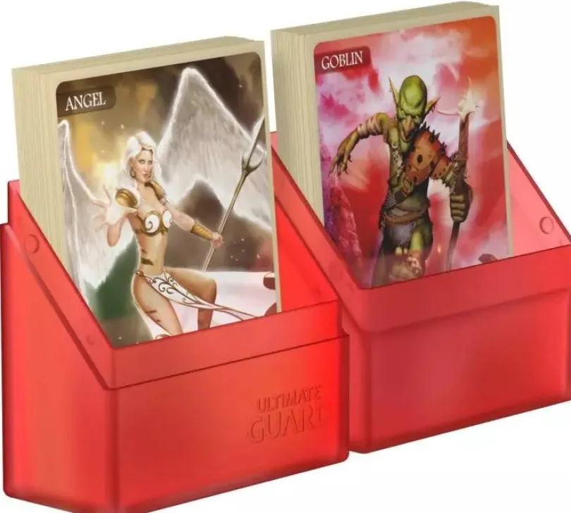 Ultimate Guard Boulder™ Deck Case 40+ Standard Size Ruby