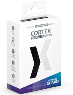Ultimate Guard Cortex Sleeves Standard Size Matte Black 100 Ultimate Guard