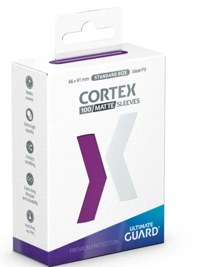 Ultimate Guard Cortex Sleeves Standard Size Matte Purple (100)