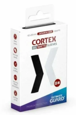 Ultimate Guard Cortex Sleeves Japanese Size Matte Black (60)