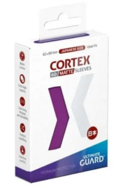 Ultimate Guard Cortex Sleeves Japanese Size Matte Purple (60)