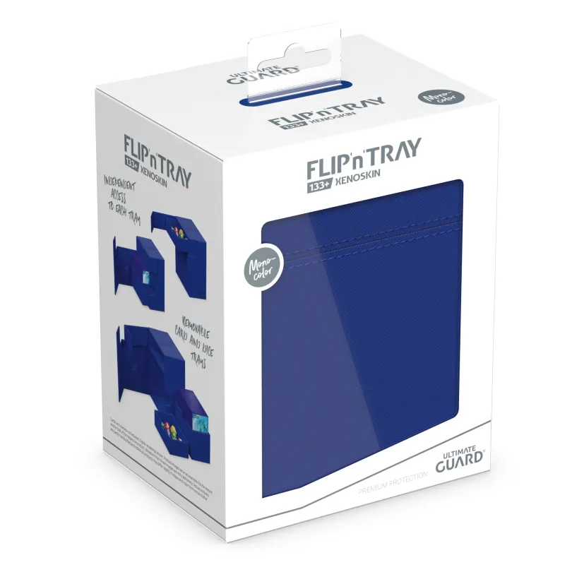 Ultimate Guard Flip`n`Tray 133+ XenoSkin Blue