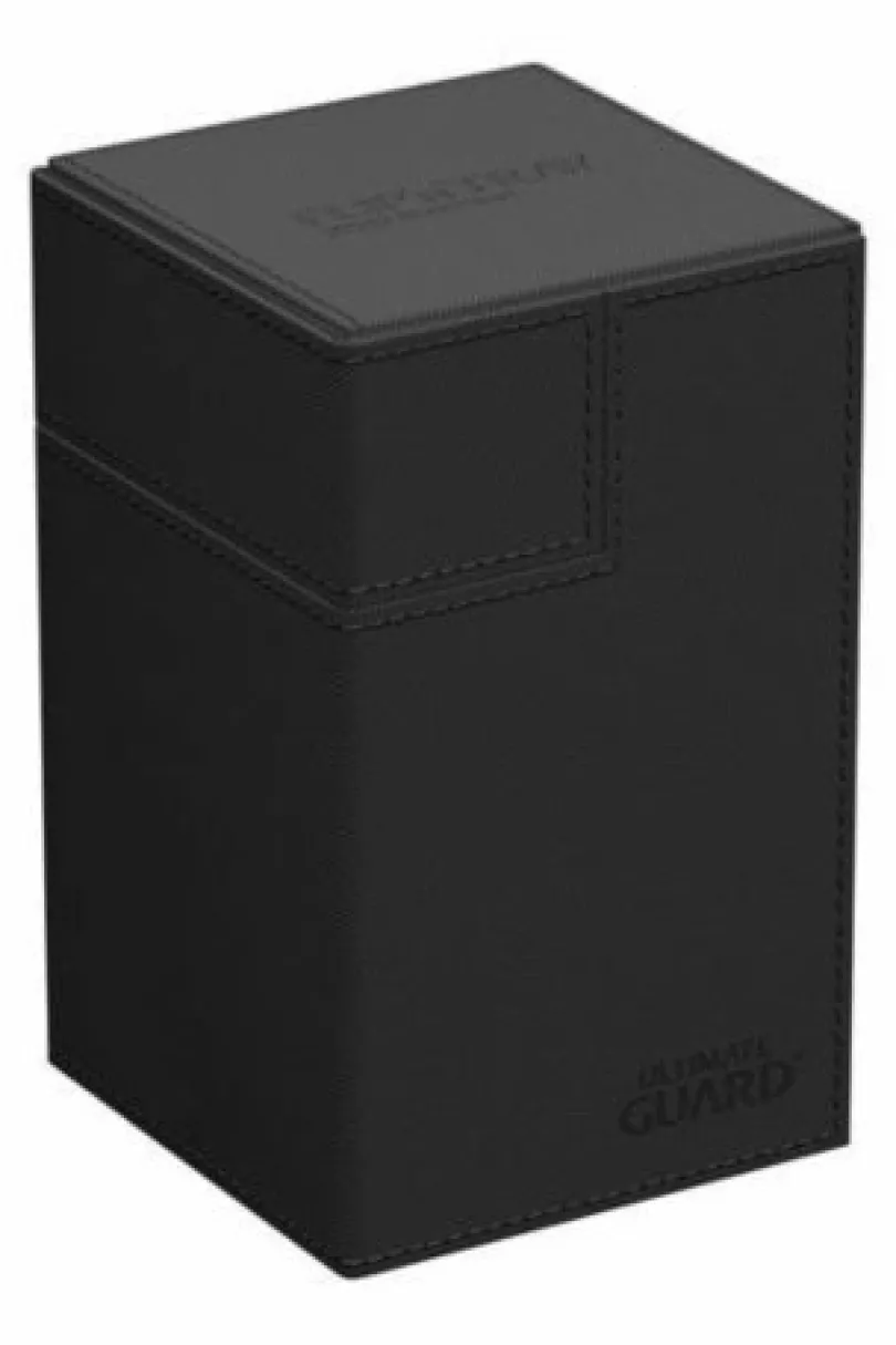 Ultimate Guard Flipntray 100 Xenoskin Monocolor Black Ultimate Guard