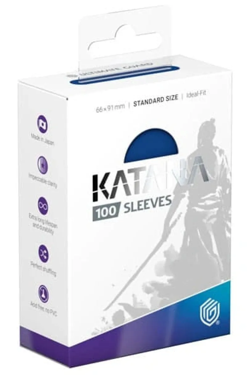 Ultimate Guard Katana Sleeves Standard Size 100 Blue Bird