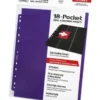 Ultimate Guard 18-Pocket Pages Side-Loading Purple (10)