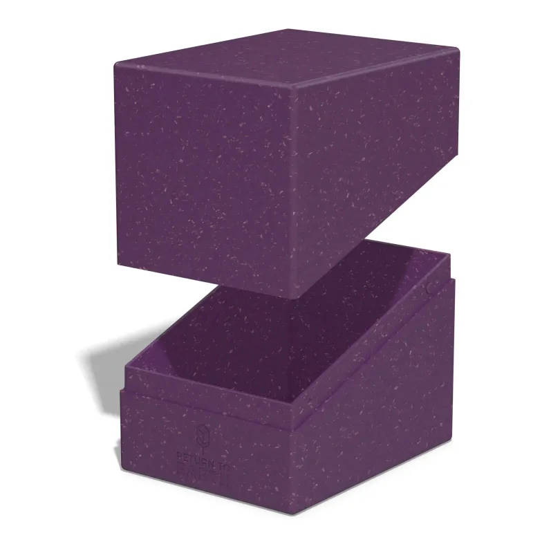 Ultimate Guard Return To Earth Boulder Deck Case 133 Standard Size Purple Ultimate Guard