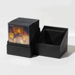 Ultimate Guard Return To Earth Boulder Deck Case 100 Black Ultimate Guard