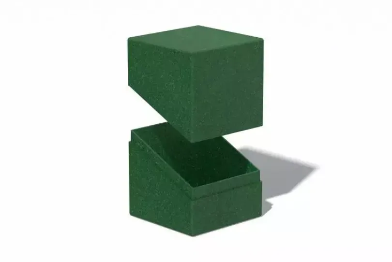 Ultimate Guard Return To Earth Boulder Deck Case 100 Green Ultimate Guard