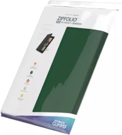 Ultimate Guard Zipfolio 360 - 18-Pocket XenoSkin Green