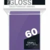 Ultra Pro Card Sleeves - Japanese Size Gloss (60) - Purple