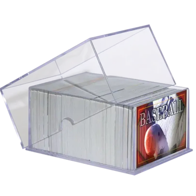 Ultra Pro 2-Piece 250 Count Clear Card Storage Box