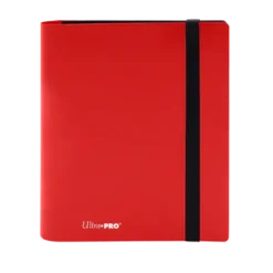 Ultra Pro 4 Pocket Pro Binder Eclipse Apple Red Ultrapro