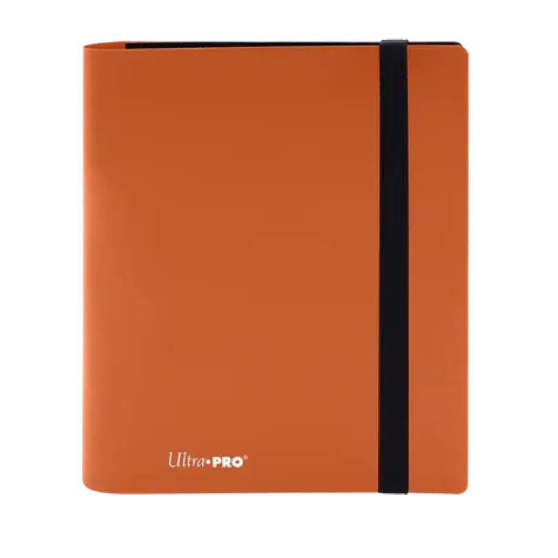 Ultra Pro - 4-Pocket PRO-Binder Eclipse - Pumpkin Orange