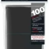 Up Standard Deck Protector Pro Matte Black 100 Sleeves