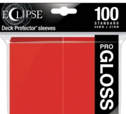 UP - Standard Sleeves - Gloss Eclipse - Apple Red (100 Sleeves)