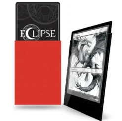 UP - Standard Sleeves - Gloss Eclipse - Apple Red (100 Sleeves)