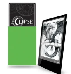 UP - Standard Sleeves - Gloss Eclipse - Lime Green (100 Sleeves)