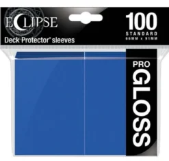 UP - Standard Sleeves - Gloss Eclipse - Pacific Blue (100 Sleeves)