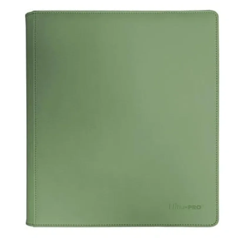 UP - Vivid 12-Pocket Zippered PRO-Binder - Cool Matcha