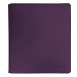 UP - Vivid 12-Pocket Zippered PRO-Binder - Midnight Plum
