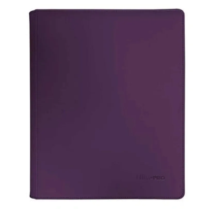 UP - Vivid 9-Pocket Zippered PRO-Binder Midnight Plum