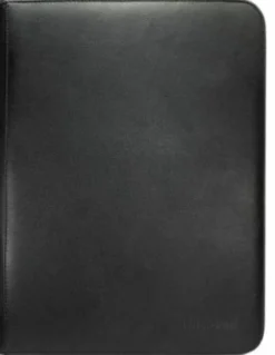 UP - Vivid: 9-Pocket Zippered PRO-Binder - Black