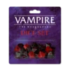 Vampire the Masquerade Dice Set MONTH OF DARKNESS