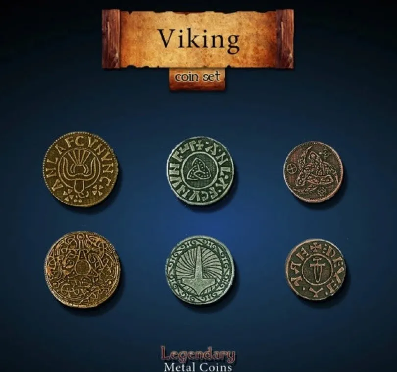 Viking Coin Set (24 st metalmynt)
