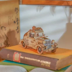 Vintage Car Diy Bookshelf Decoration Kit Rolife Rolife