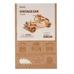 Vintage Car Diy Bookshelf Decoration Kit Rolife Rolife