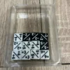 White/Black Positive/Negative D6 Dice 12 mm (12 st)