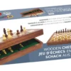Wooden Chess Set: Magnetic 18 cm